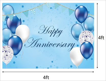 Anniversary Party Backdrop Banners for Couples