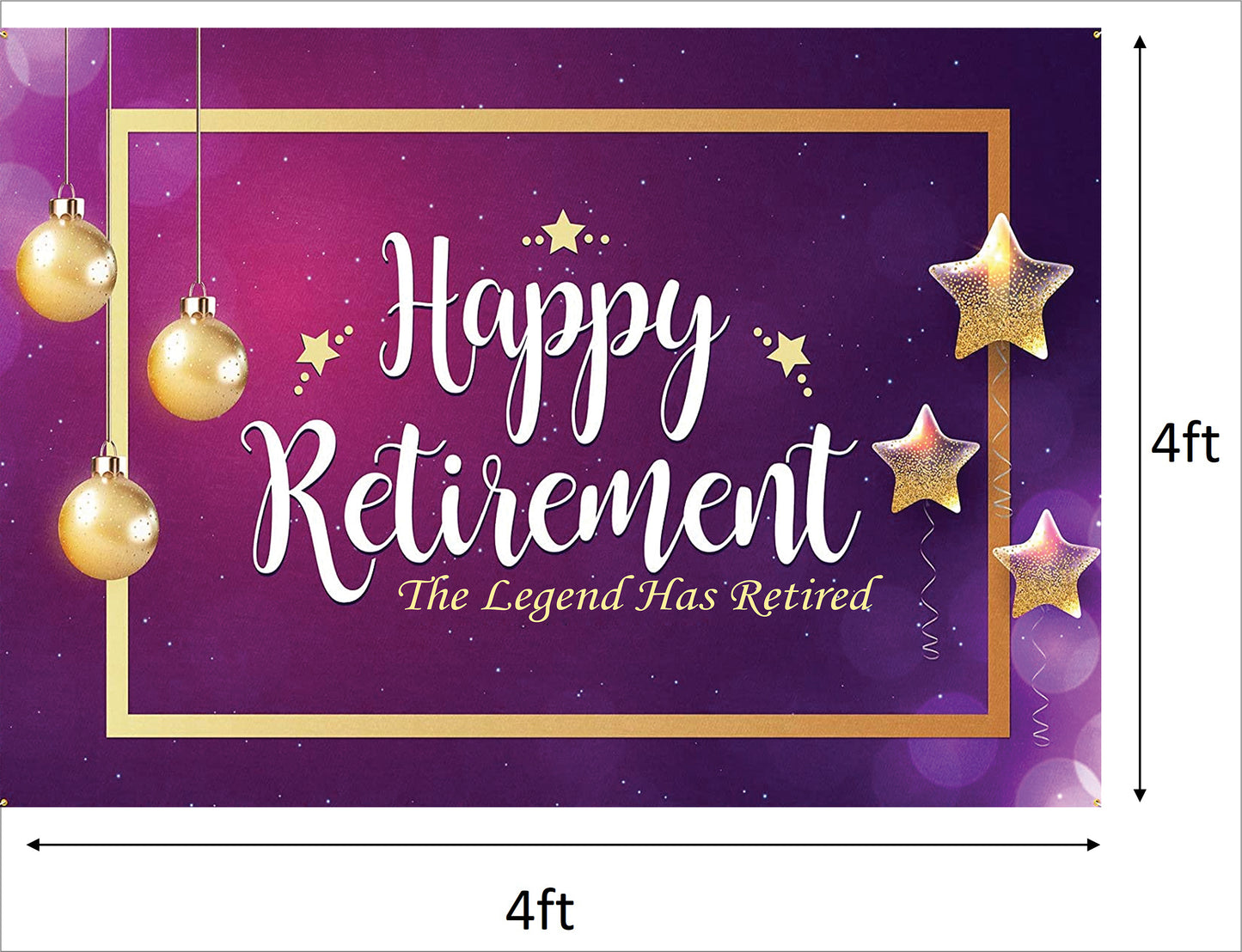Retirement Party Backdrop