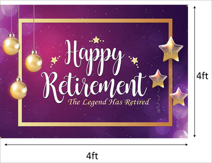 Retirement Party Backdrop