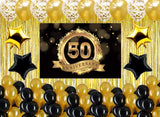 50th Anniversary Party Complete Set for Decorations