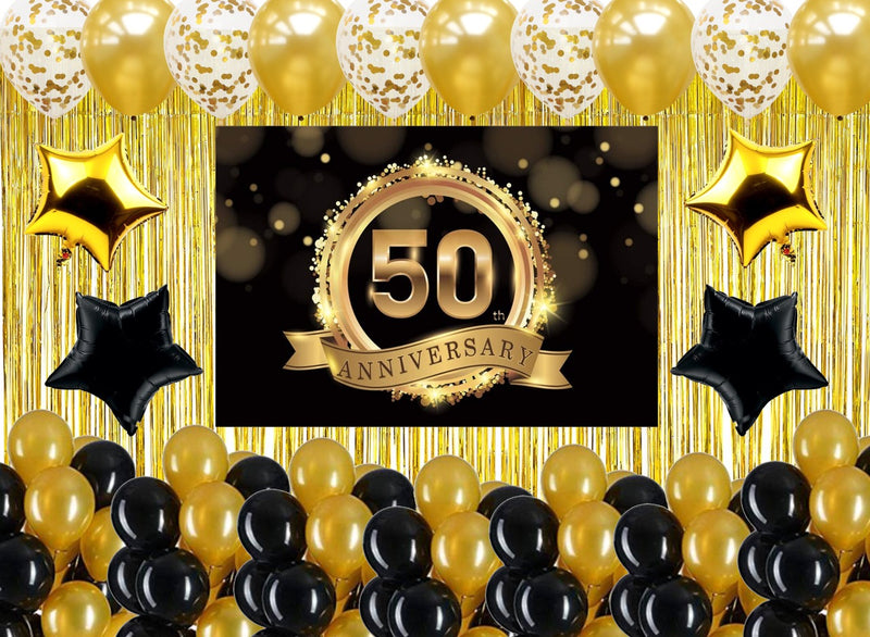 50th Anniversary Party Complete Set for Decorations