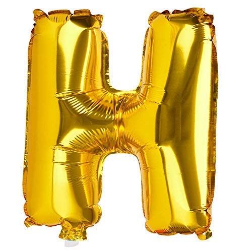Blue Happy Birthday Foil Letter Mylar 16 Inch Large Aluminum Balloon Banner For Kids And Adults Party Decorations