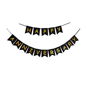 Anniversary Party Banner for Decoration