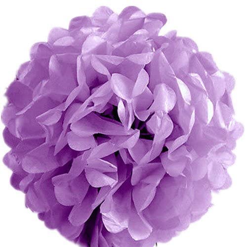 Pom Pom Flower Decoration Set Of 5 Pcs (Multi Color) For Birthday Parties, Anniversary Party & Baby Shower