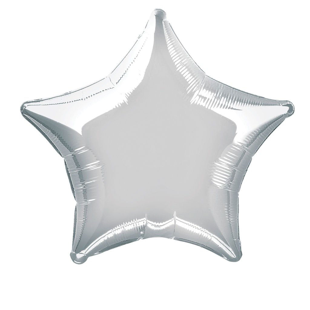 Birthday Decoration Banner & Balloons(Golden White And Silver)