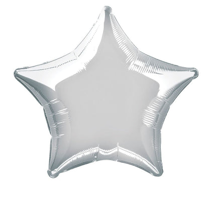 Birthday Decoration Banner & Balloons(Golden White And Silver)
