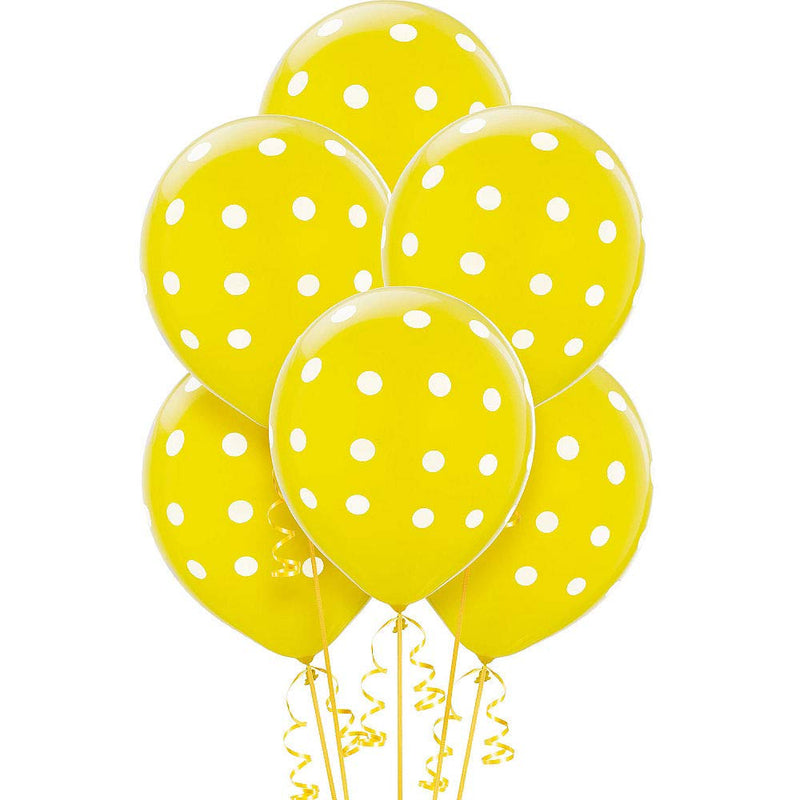 Polka Dot Party Balloons for Birthday Parties or  Baby Shower