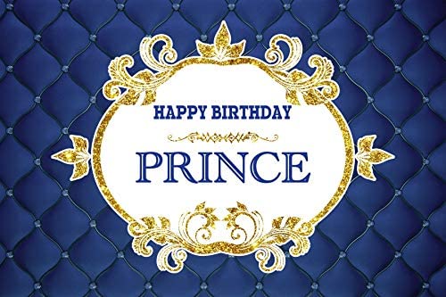 Prince Birthday Party Backdrop