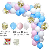 Balloon Arch Kit -Latex Balloons And Confetti Balloons