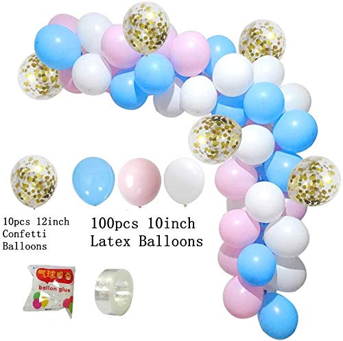 Balloon Arch Kit -Latex Balloons And Confetti Balloons