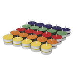 T Light Multi Color Candles-Diwali