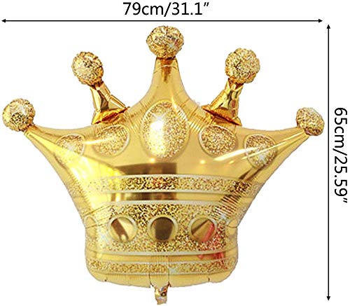 King Crown Foil Party Balloon Birthday Parties,