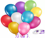 Assorted /Multi Color Metallic Balloons