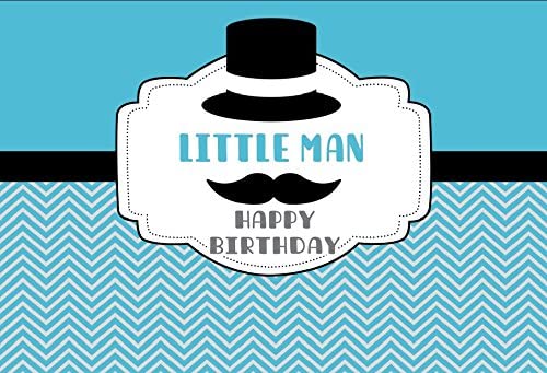 Little Man Theme Party Backdrop