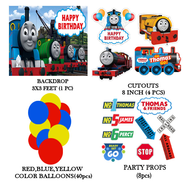 Thomas & Friends Theme Party Complete Set for Decoration