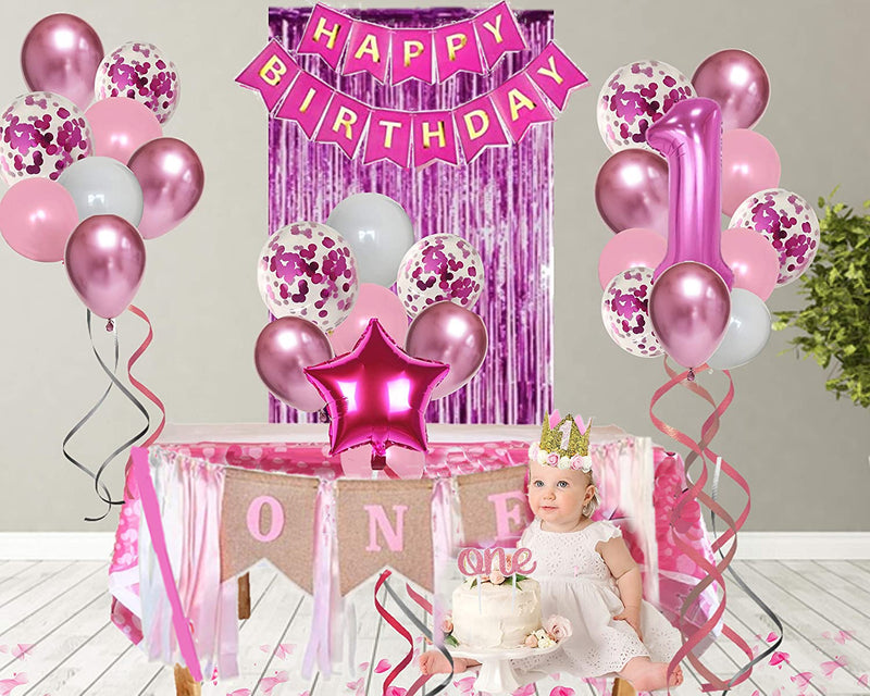 First  Birthday Decoration For Girl