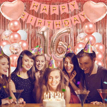 16th Birthday Decoration Party Supplies