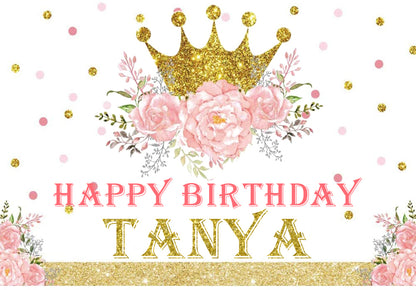 Princess Birthday Party Backdrop