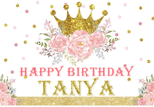 Princess Birthday Party Backdrop