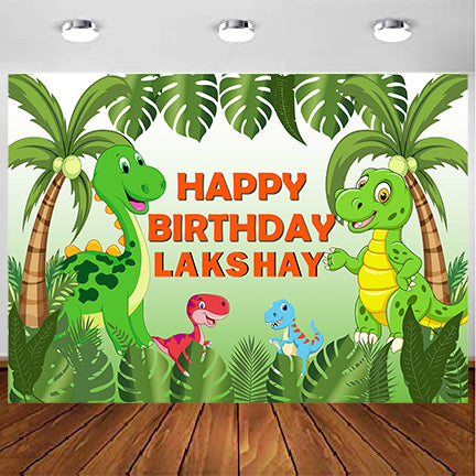 Dinosaur Theme Party Backdrop