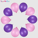 Metallic Pink And Purple Balloons Birthday  Party Decoration