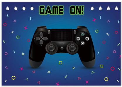 Gaming Theme Birthday Party Backdrop