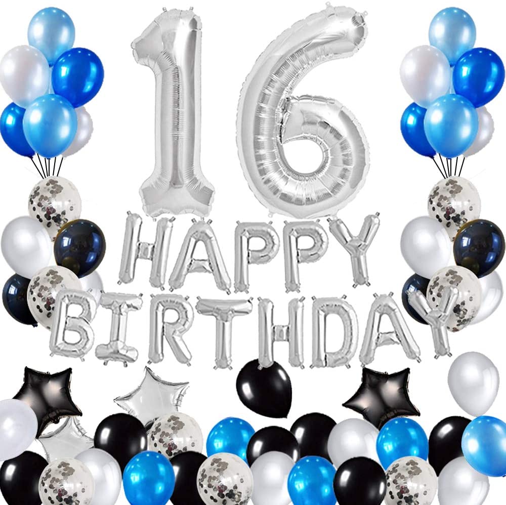 Buy 16th Birthday Party Decorations | Party Supplies | Thememyparty ...