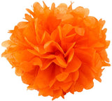 Pom Pom Flower Decoration Set Of 5 Pcs (Multi Color) For Birthday Parties, Anniversary Party & Baby Shower