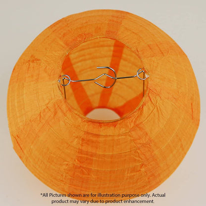 Orange Paper Lanterns  for Birthday Parties, Weddings Or Baby Shower