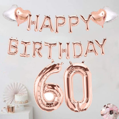60th Birthday Decorations for Women