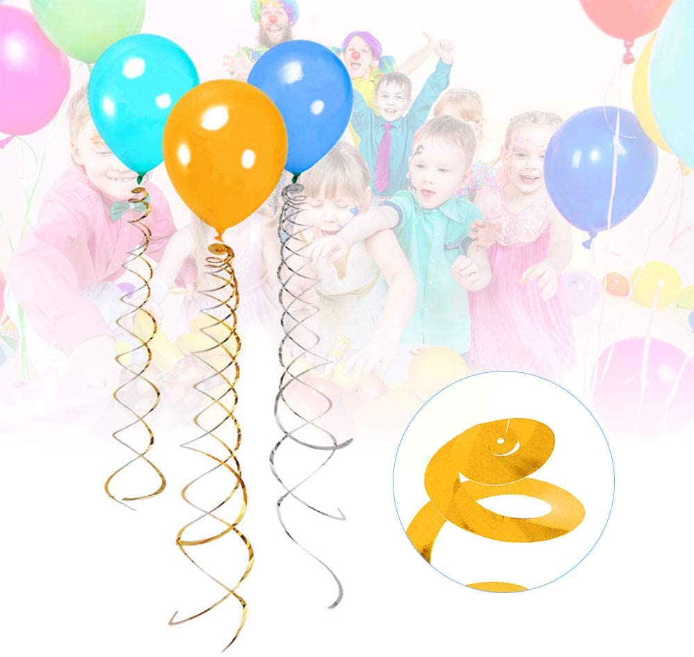 Blue Hanging Spiral Swirl Decorations, Ceiling Decoration For Birthday,Baby Shower , Anniversary