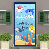 Baby Shark Customized Welcome Banner Roll up Standee (with stand)