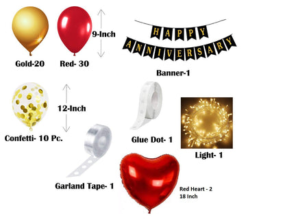 Anniversary Combo Kit For Decoration