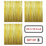 Happy Birthday Decoration Combo, HBD Banner - Gold Foiled Fringe Curtain - Foil Balloons - Latex Balloons, Photo Props