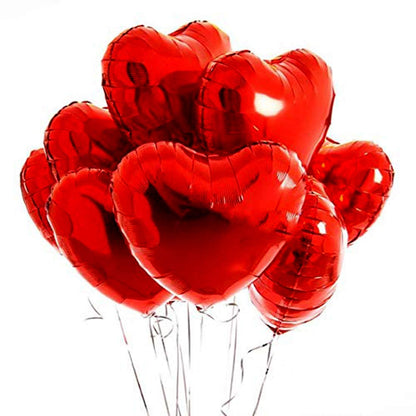 Be Mine Valentine Balloons Kit- Heart Balloons,Red Curtain And Letter Foil Balloons Kit Valentines Day Balloons