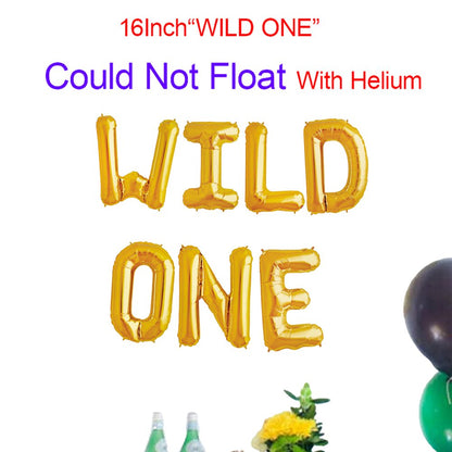 Wild One  Girls First Birthday Decoration Kit