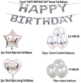 40th Birthday Silver  Decorations Party Supplies