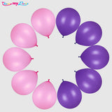 Metallic Pink And Purple Balloons Birthday  Party Decoration