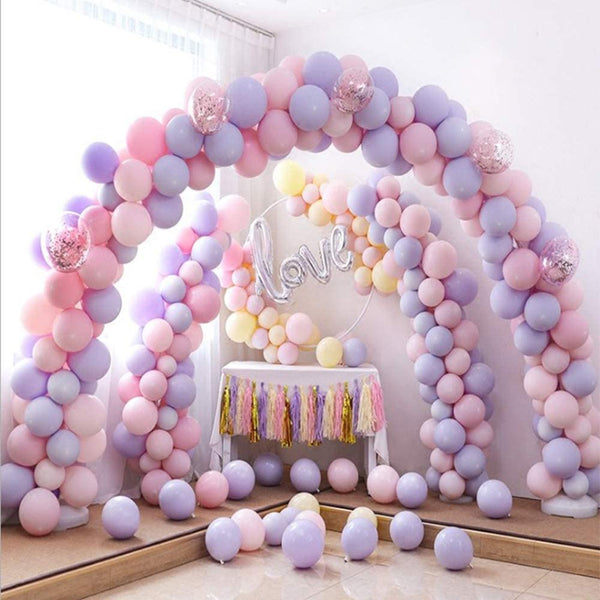 Purple Pastel Party Balloons For Kids Birthday And Baby Shower Decorations