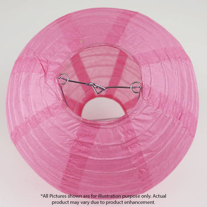 Pink Paper Lanterns -12"Inch Great For Birthday Parties, Weddings Or Baby Shower