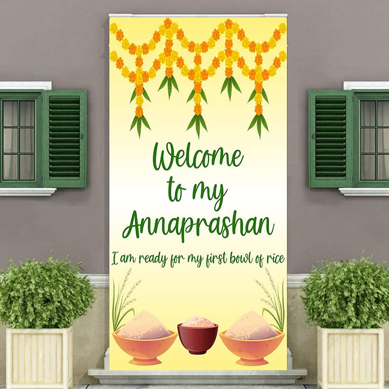 Annaprashan Welcome Banner Roll up Standee