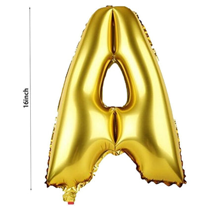 Gold White Black Decoration Kit-Happy Birthday Foil And Champagne Balloon & Two Glass Foil And Latex Balloons