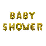 Baby Shower Gold Foil Banner Balloon 16 Inch Letters Helium Quality Foil Balloon For Baby Welcome/Shower Party Supply Decorations
