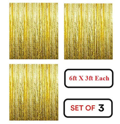 Blue Birthday Party Decoration Combo Boys- Blue Banner, Balloons & Curtain