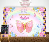 Butterfly Birthday Party Personalized Complete Kit