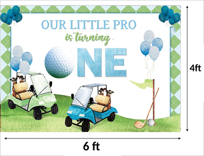 First Birthday Party Backdrop Decoration for Boys