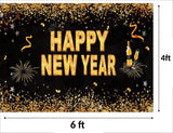 New Year Party Backdrop for Decoration