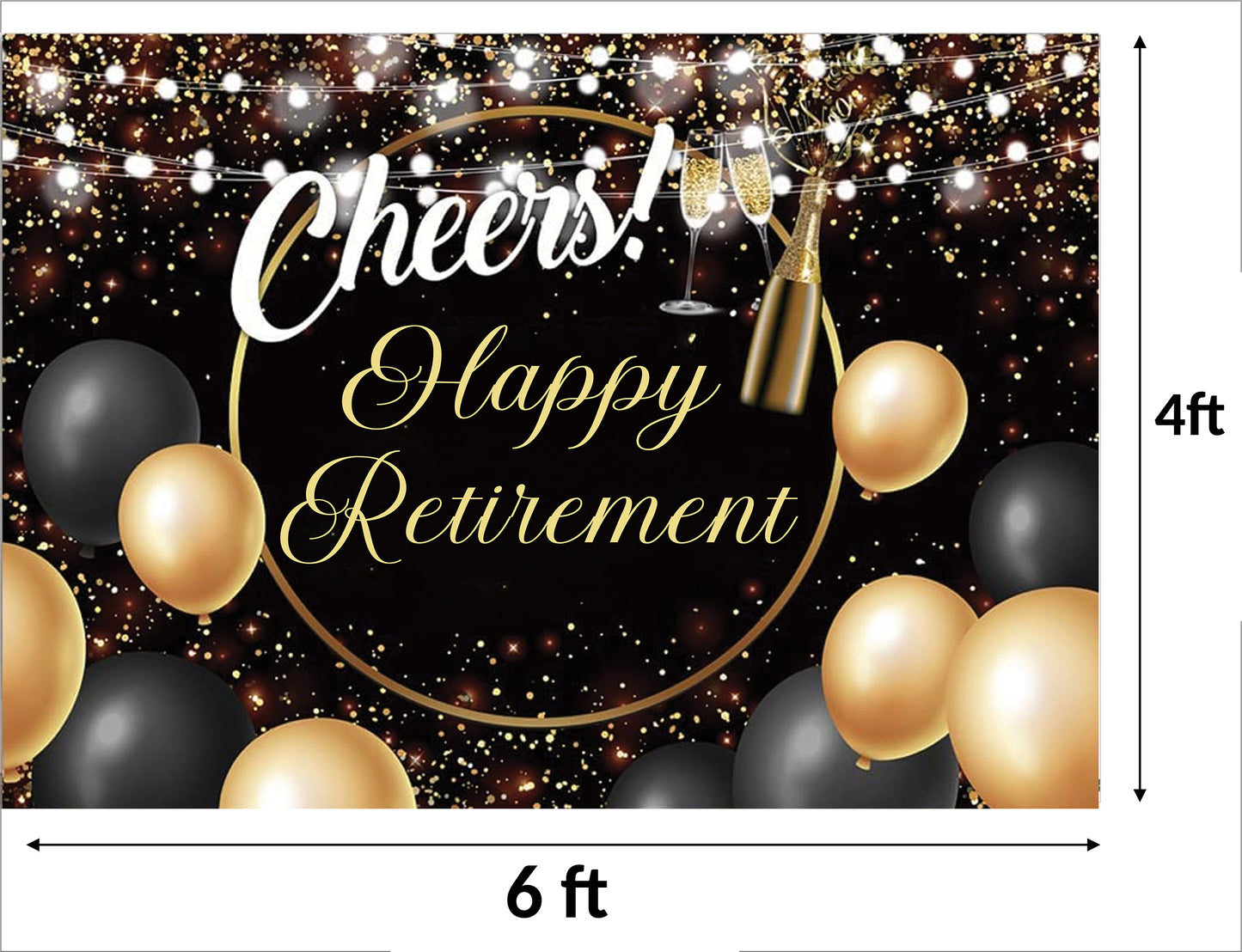 Retirement Party Backdrop