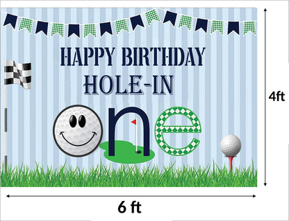 First Birthday Party Backdrop Decoration for Boys