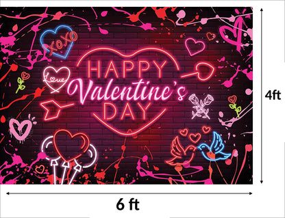 Valentine Party Backdrop for Decoration